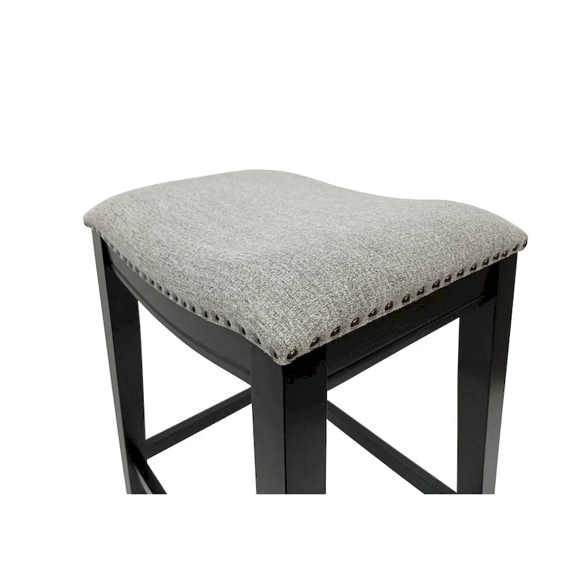 Carolina Living Sawyer 30 Saddle Barstool - Set of 2