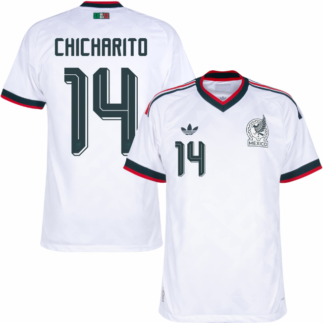 Mexico Authentic Away Chicharito 14 Jersey 2026-2027