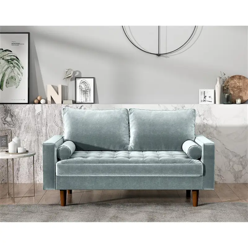 US Pride Mac Velvet Loveseat