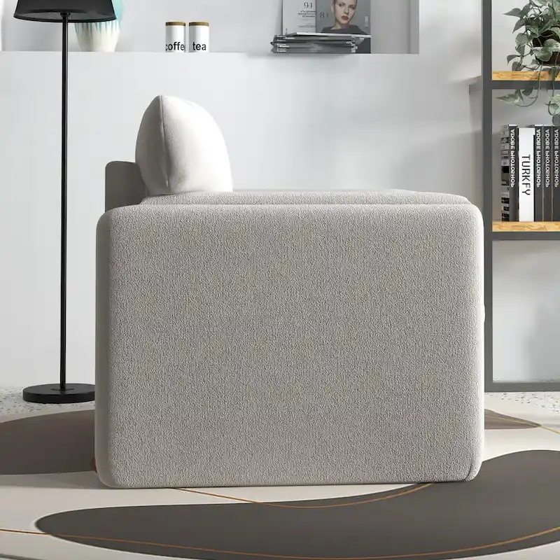 Upholstered Accent Chair Armchair Single Sofa