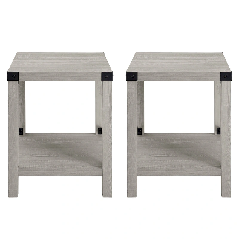 Middlebrook Kujawa 18-inch X-side Accent Table (Set of 2)