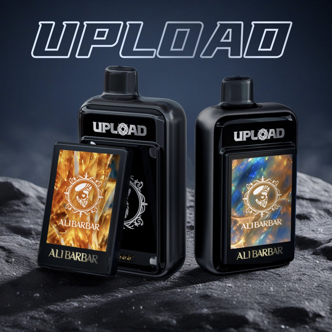 AliBarbar Upload 25000 Puffs with replaceable LED Screen