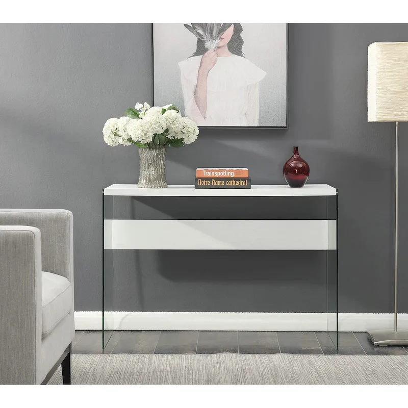 Glass Console Table/Desk