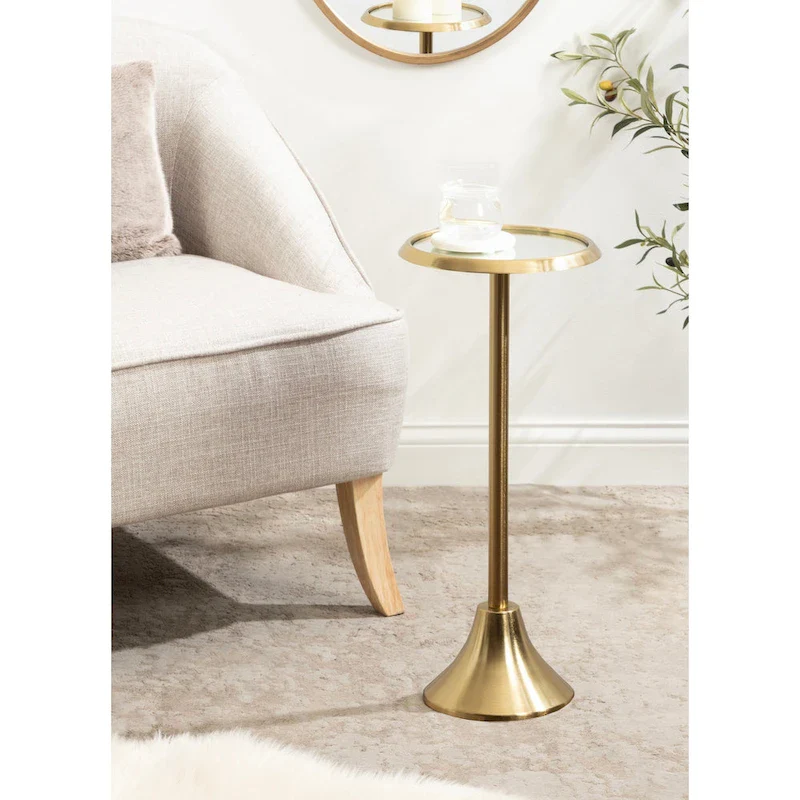 Kate and Laurel Sanzo Metal Side Table