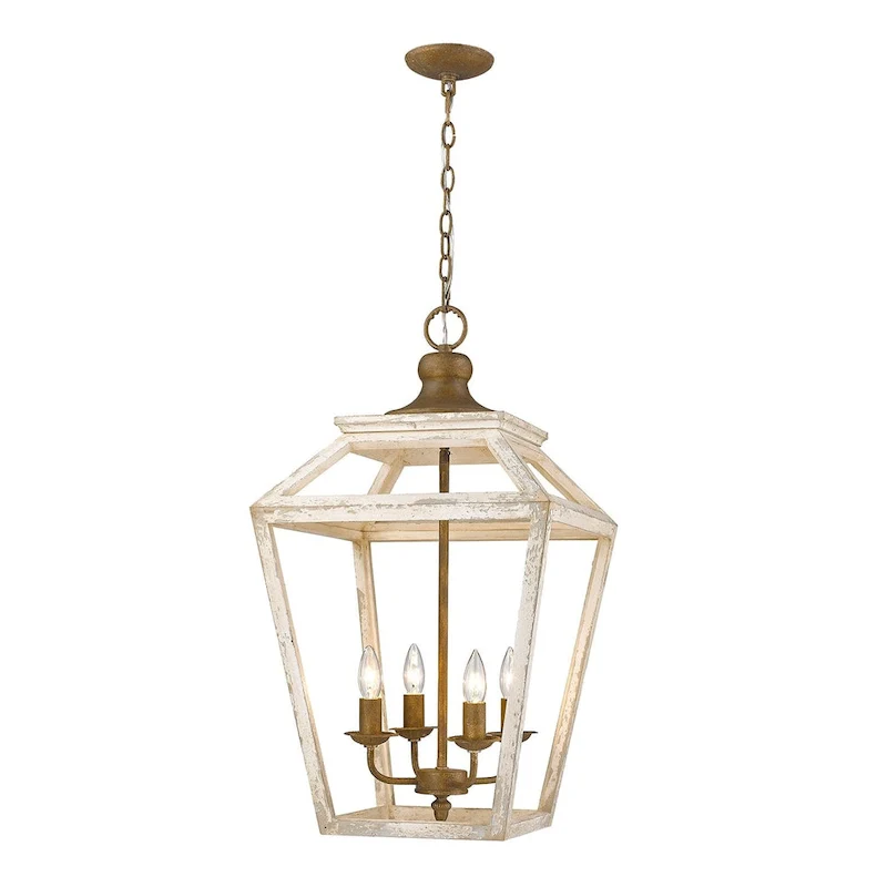 Haiden 4-Light Pendant in Burnished Chestnut