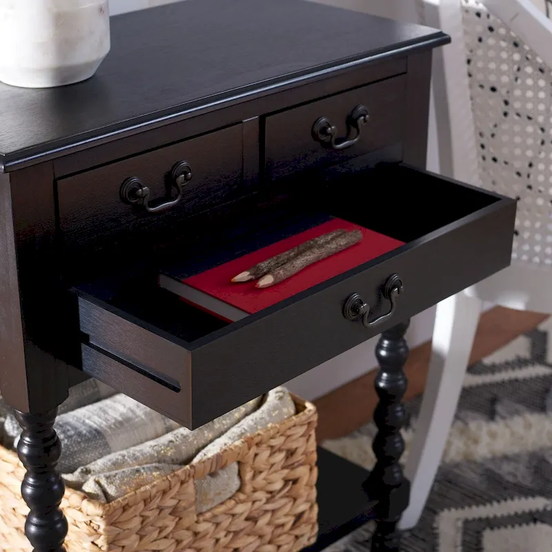 SAFAVIEH Ivie 3-Drawer Console Table - 23.5  W x 13  L x 29.5  H - 23.5  W x 13  L x 29.5  H - 24Wx13Dx30H