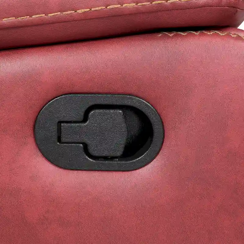 Kameryn Faux Leather Manual Recliner