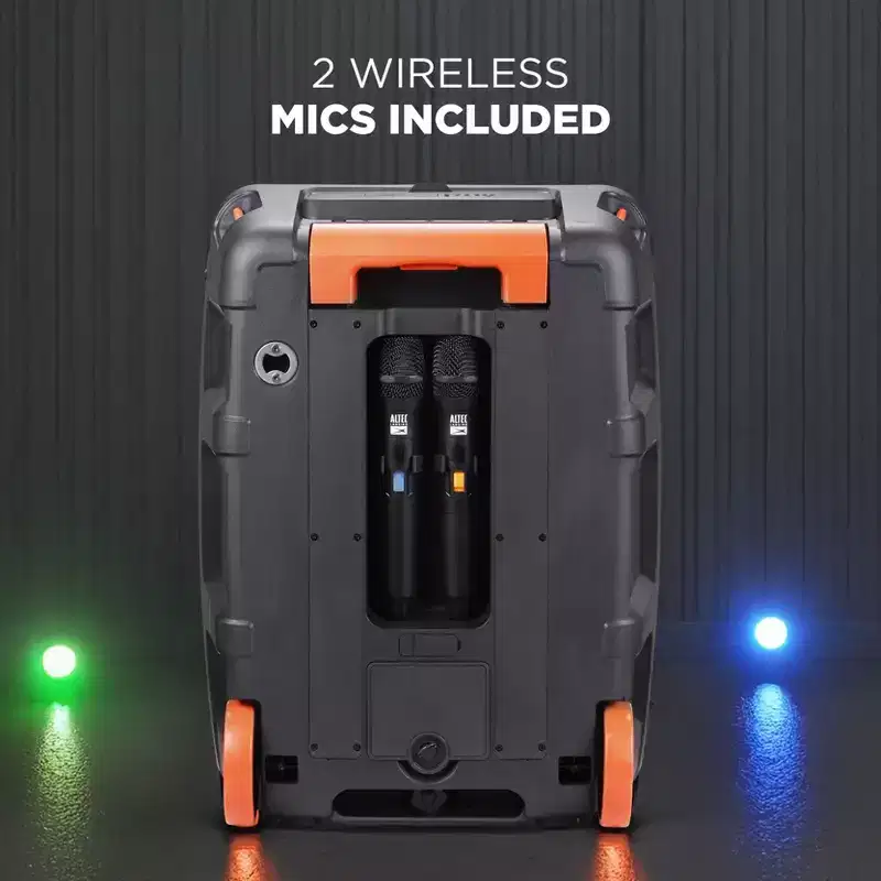 Altec Lansing SoundRover View Portable Bluetooth Speaker with 14 1080P Display, 150W, 18-Hour Battery, IPX4 Water Resistance
