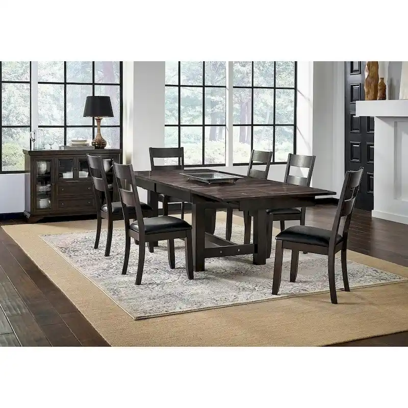Simply Solid North Mills Solid Wood 7-piece Dining Collection