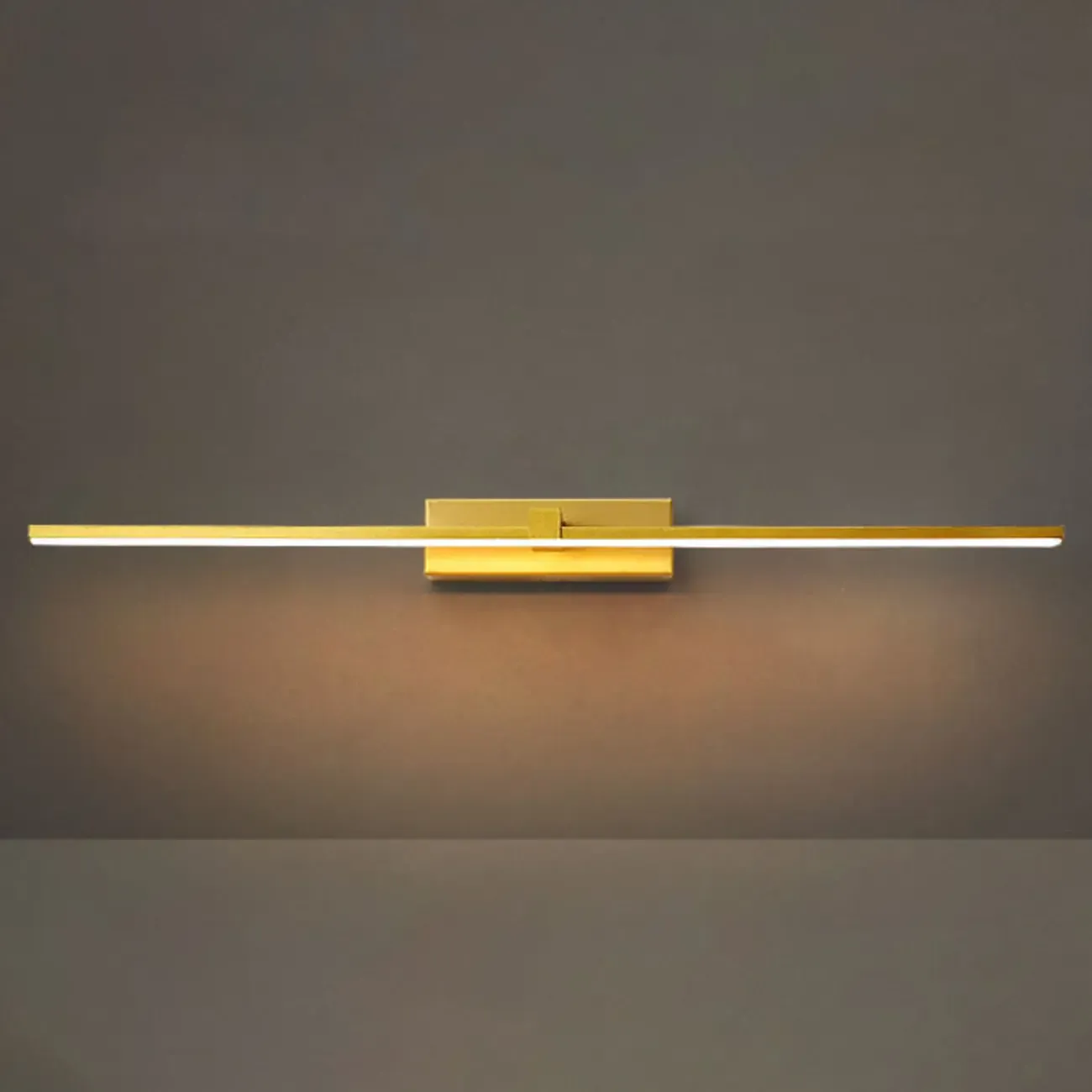 Modern Metal Linear LED Vanity Light with Third Gear Dimming