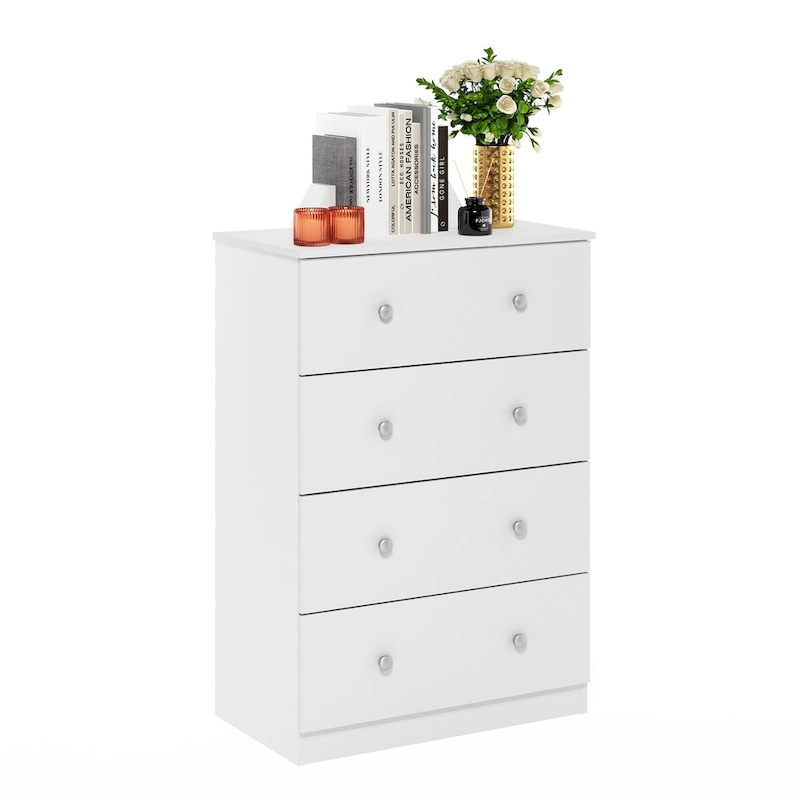 Furinno Tidur Simple Design 4-Drawer Dresser