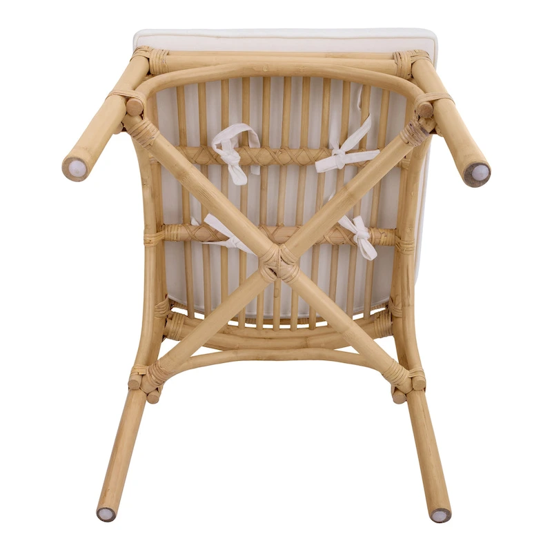 Kara Rattan Dining Side Chair, (Set of 2)