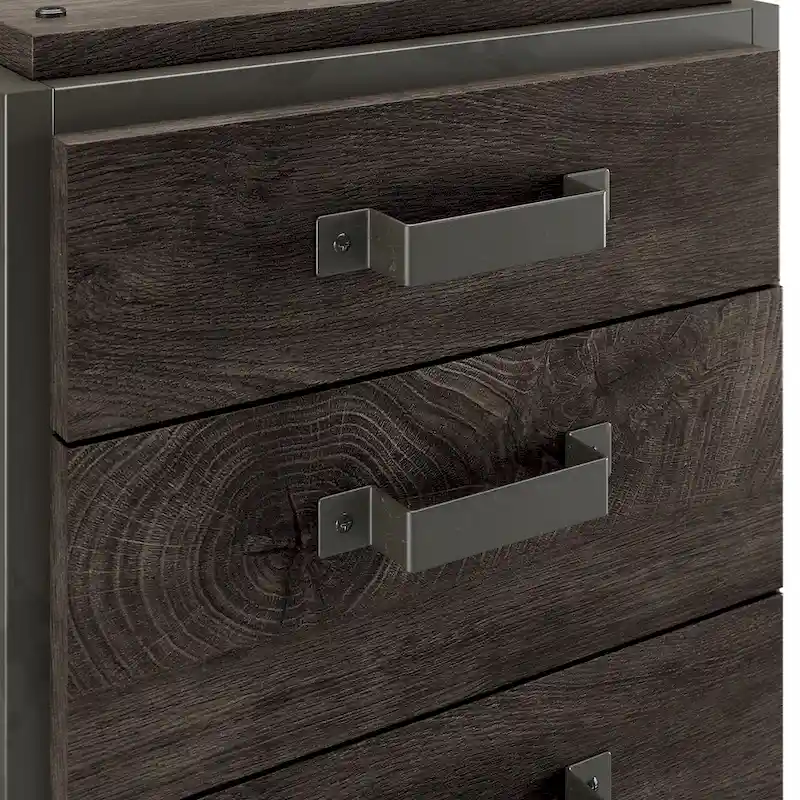 Refinery 3-drawer Mobile File Cabinet