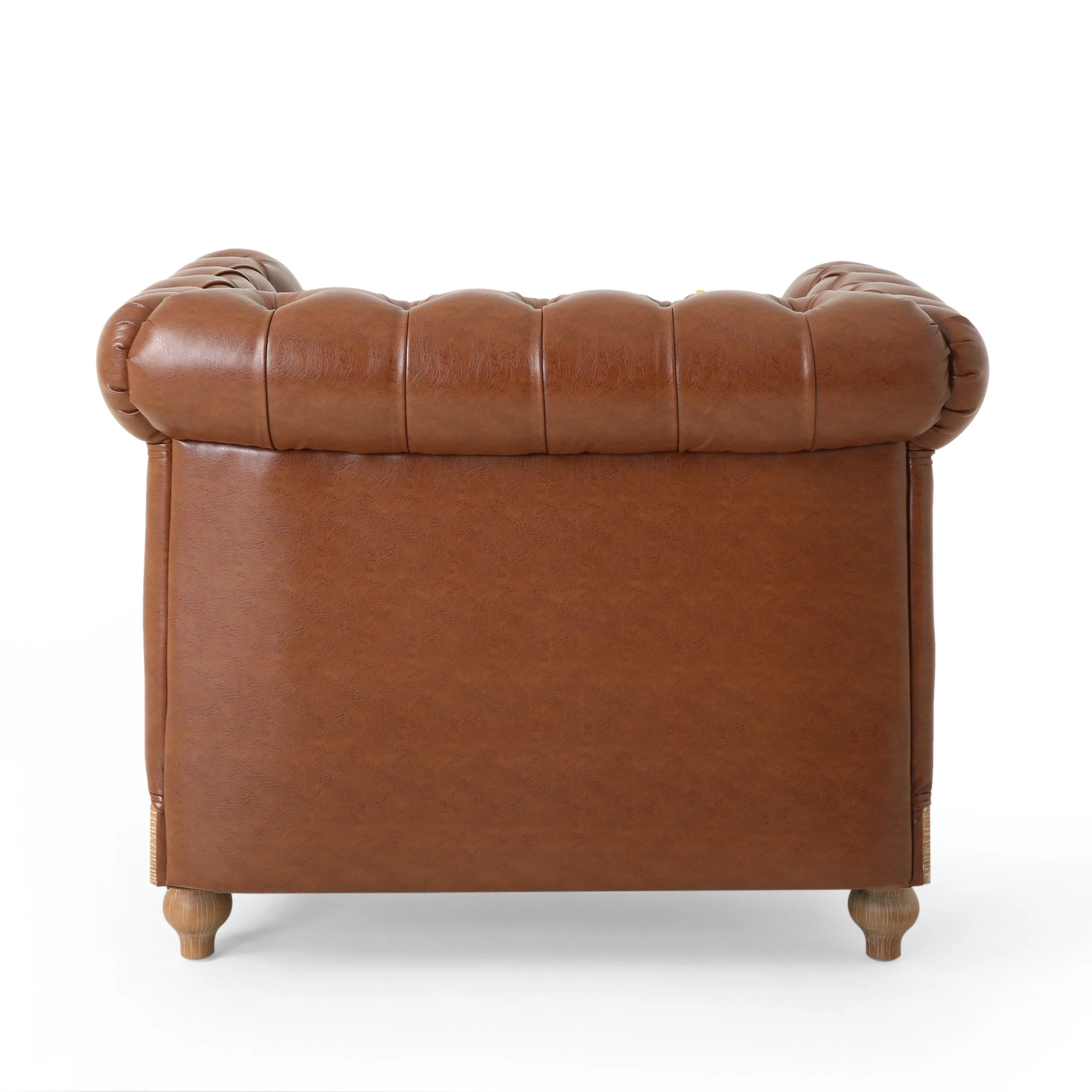 Tufted Club Chair with Nailhead Trim - NH883413