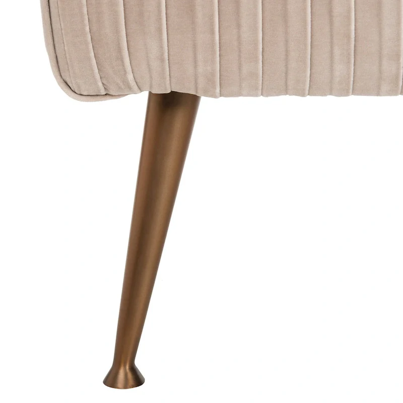 Contemporary Velvet Bench 60