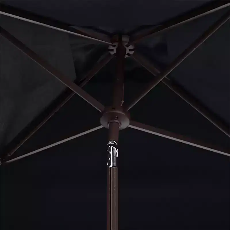 Elegant Valance 7.5 Ft Square Umbrella - PAT8406 - Safavieh