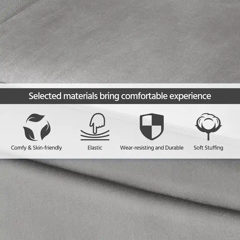 Modern Barrel-shaped Chair Upholstered Velvet Club Chair