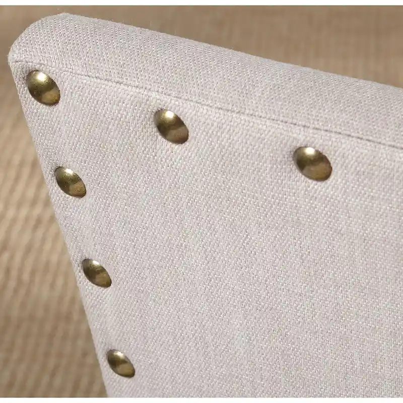 Simple Living Provence Nailhead Parson Dining Chairs (Set of 2)