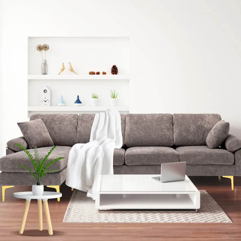 Kata 115  Sectional Sofa with Ottman