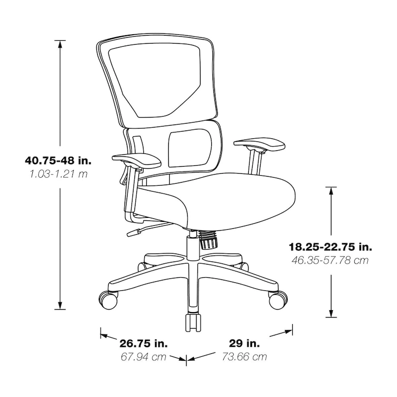 Big & Tall Vertical Managers Chair