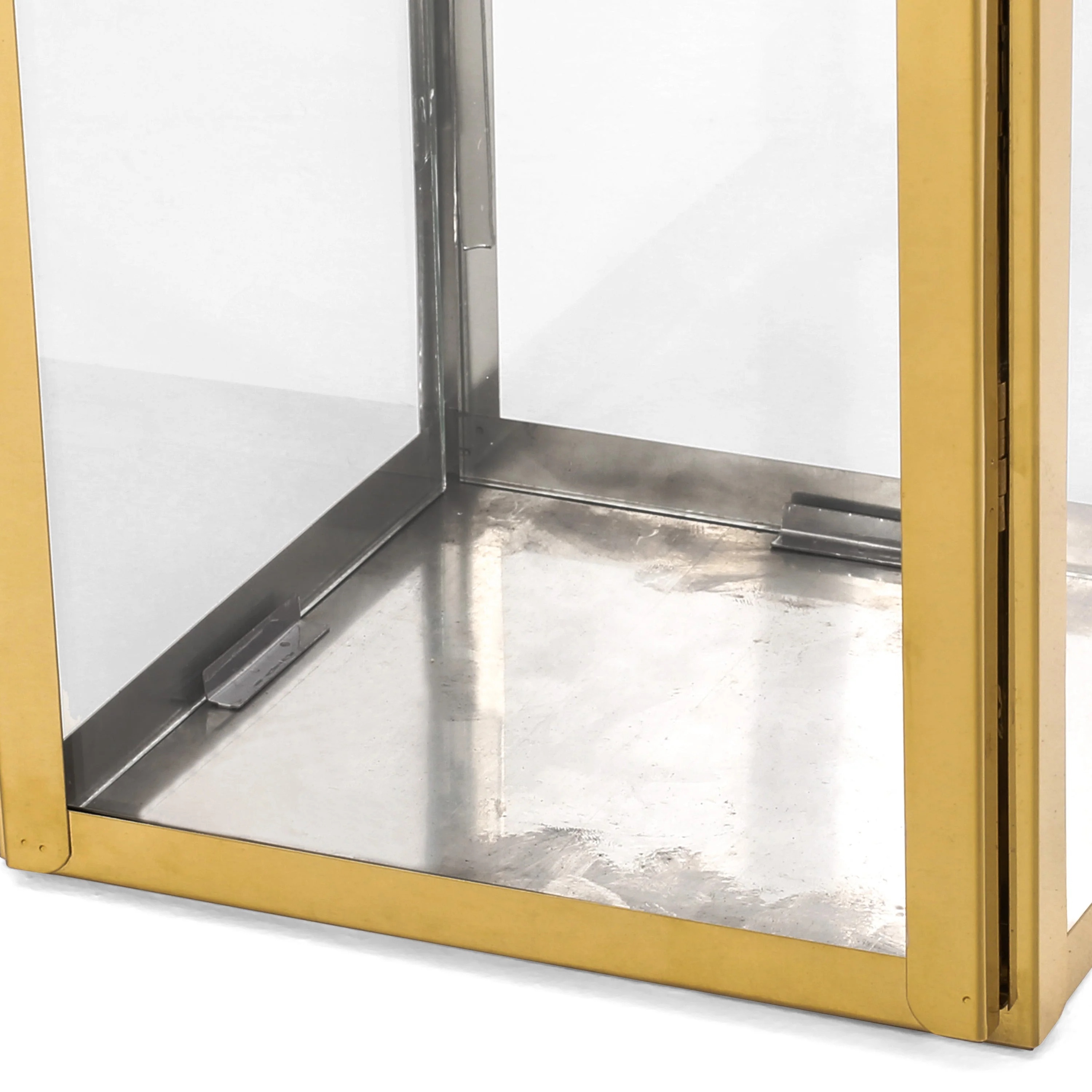 Hamel 22 Modern Stainless Steel Lantern