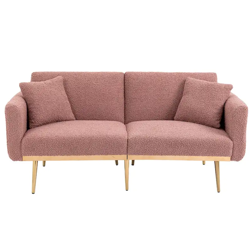 Linen Modular Sofa Section Armless Accent Chair