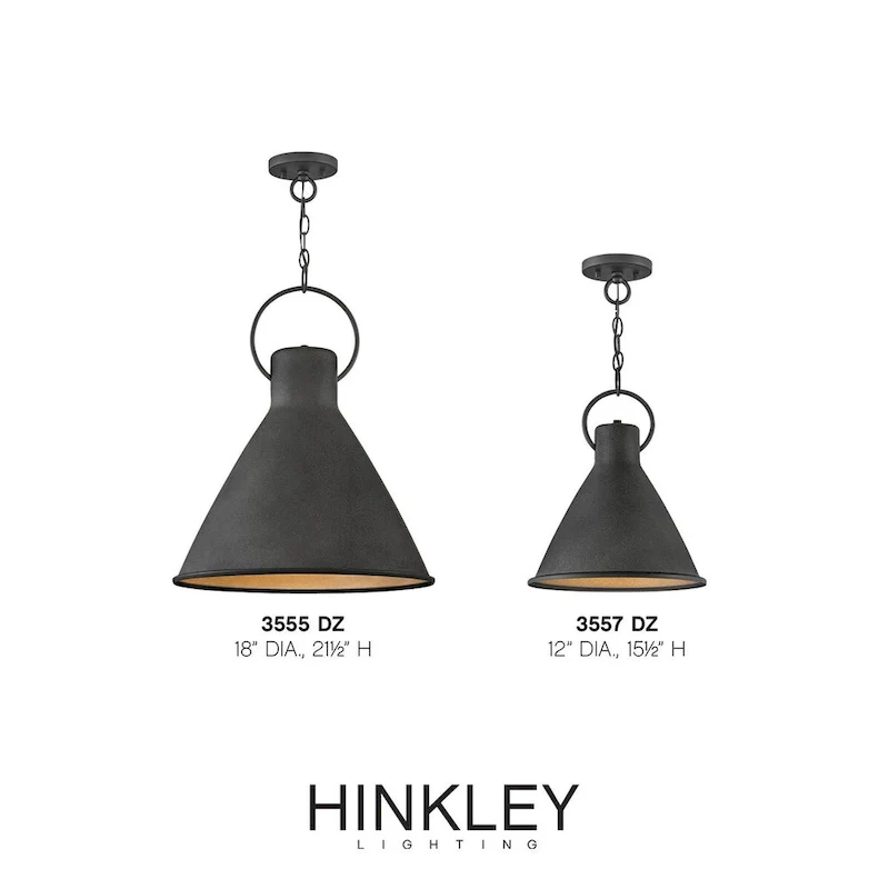Hinkley Lighting Winnie Single Light 18  Wide Pendant