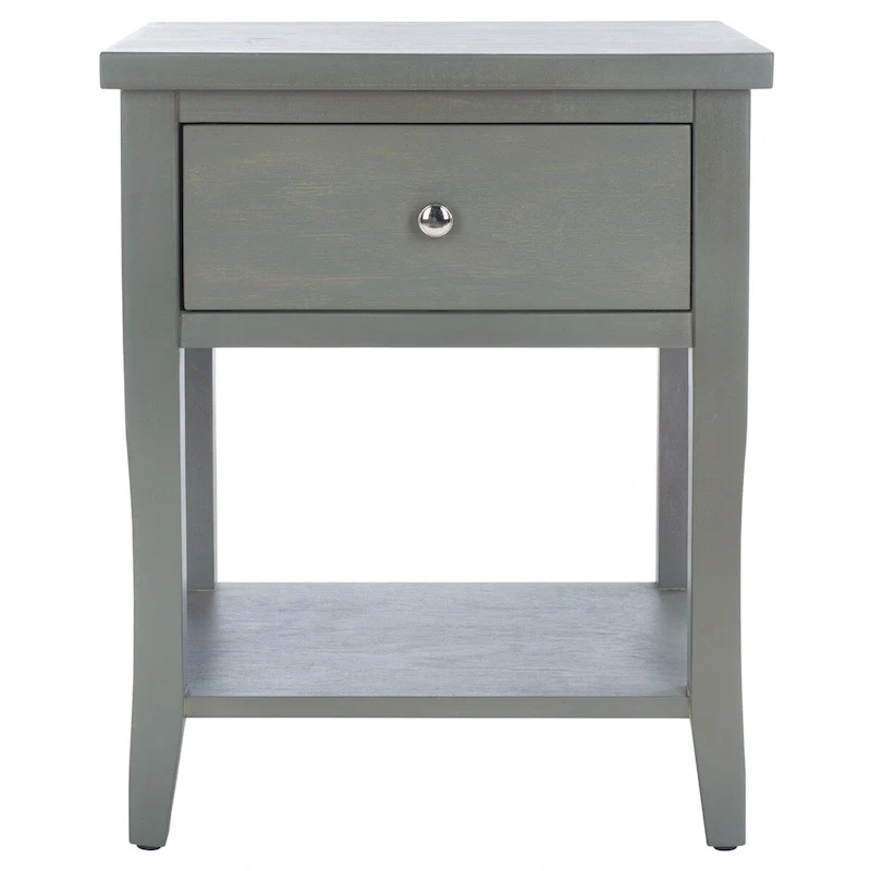 Nightstand with Storage Drawer (Fully Assembled) - 18.1 x 15 x 22.2 - 18Wx15Dx22H