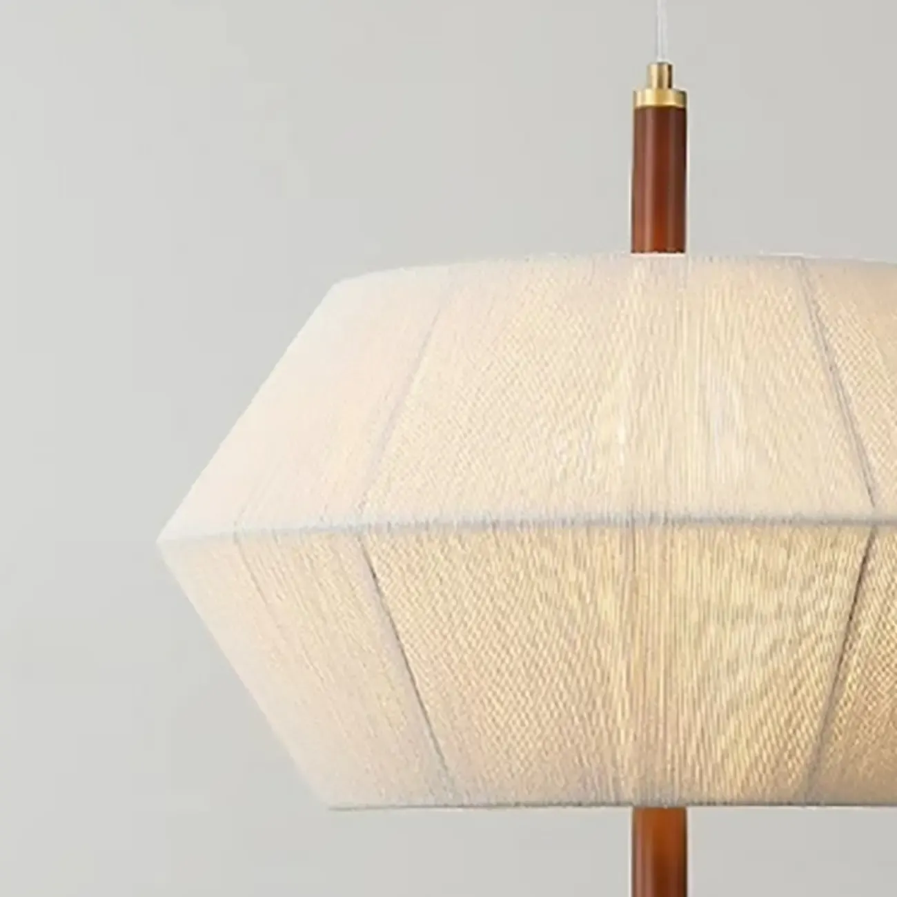 Modern Woven Fabric Dining Room Pendant Light