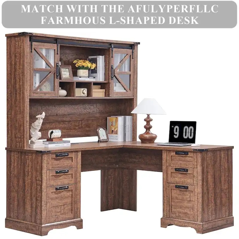 42 Farmhouse Desk Hutch, Only Match Afulyperfllc's Farmhouse Desk