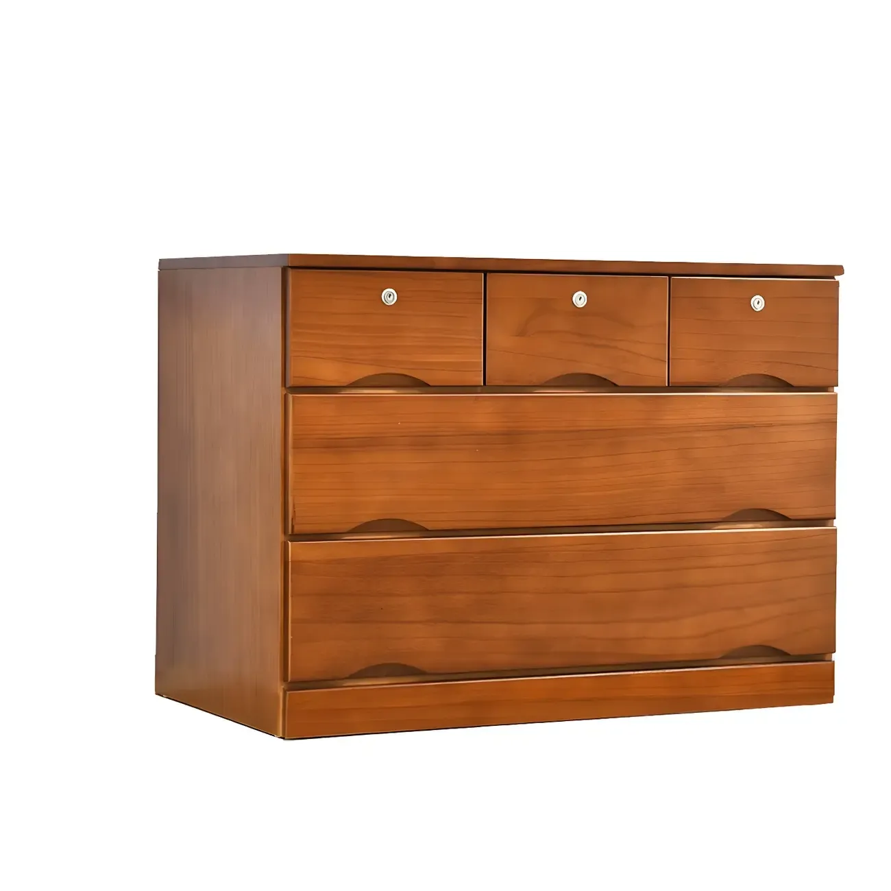 Stylish White Wooden Dressers with Soft Close Drawers