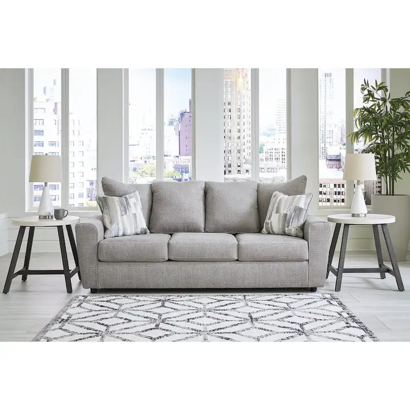 Signature Design by Ashley Stairatt Gray 2-Piece Upholstery Package - 86  W x 38  D x 39  H