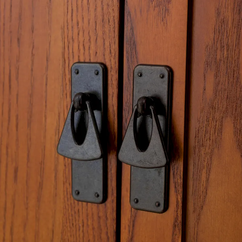 Mission Foyer Cabinet Hall Stand