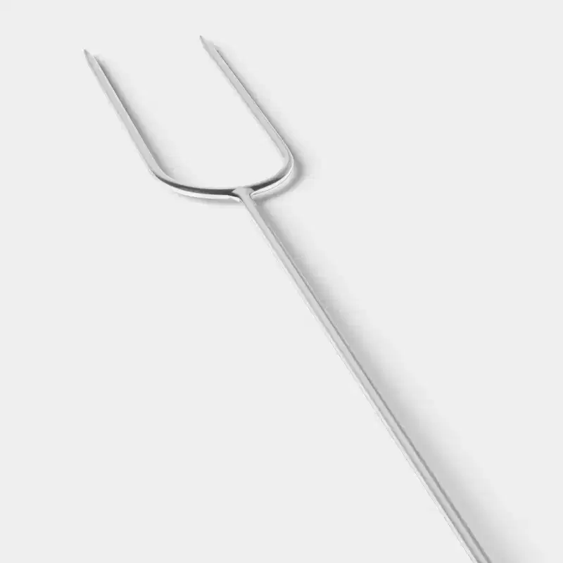 2pc Marshmallow Roasting Log Tong Sticks Gray - Threshold™