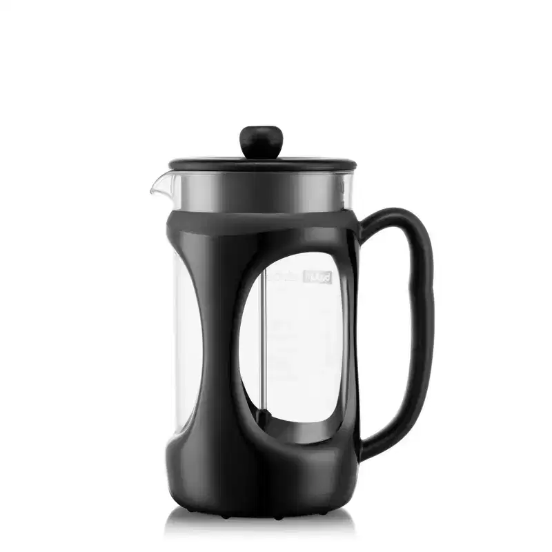 Bodum 34oz Outdoor French Press: Manual Coffee Maker, Cool Touch Handle, Dishwasher-Safe, 8 Cup Capacity, Black