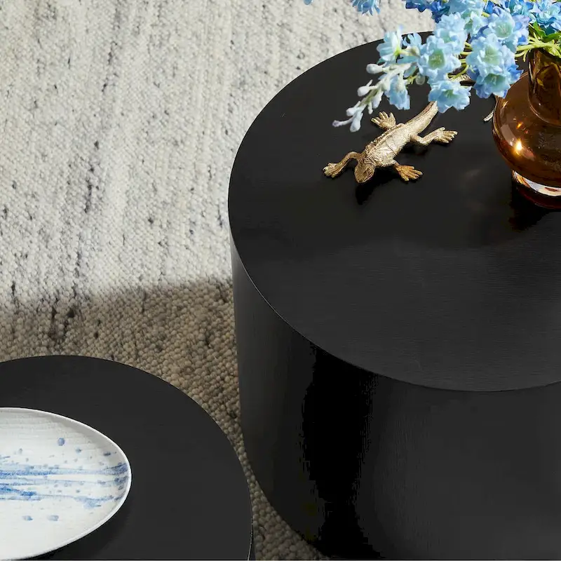 Amani Round Nesting Coffee TablesSet of 2