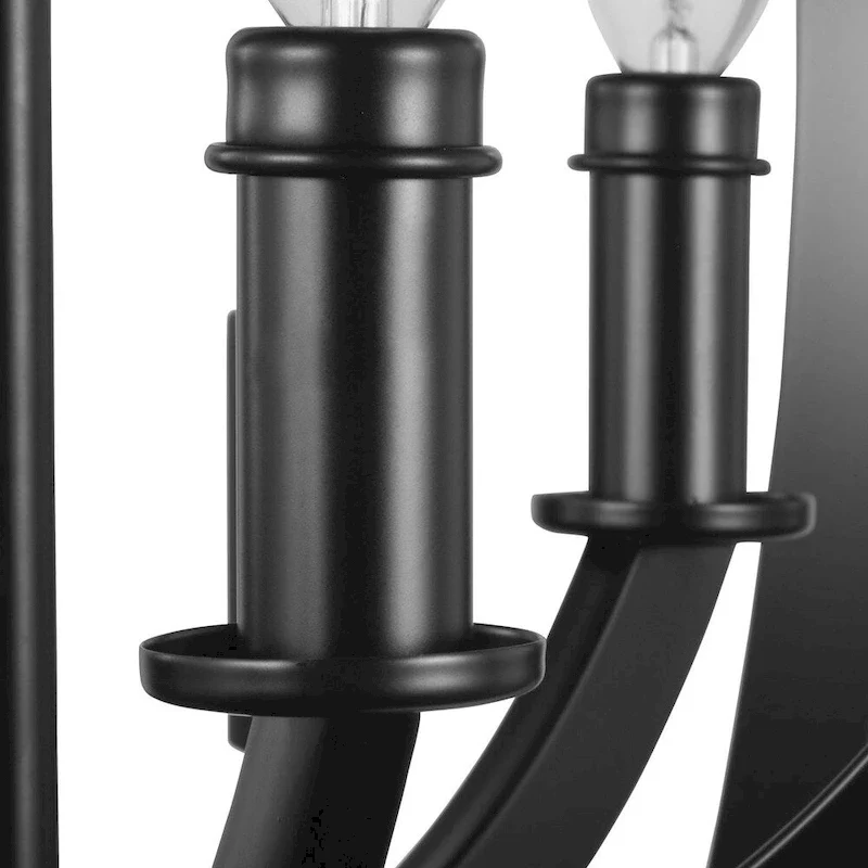 Equinox Collection Black Six-Light Sphere Pendant - 32.090  x 30.120  x 12.200