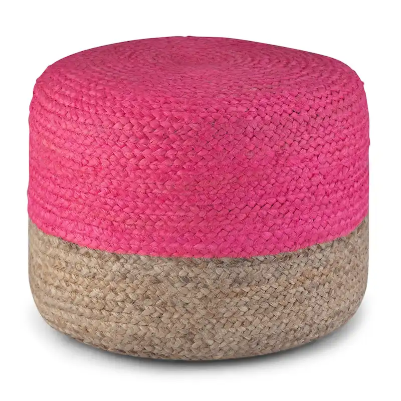 WYNDENHALL Maron Round Pouf