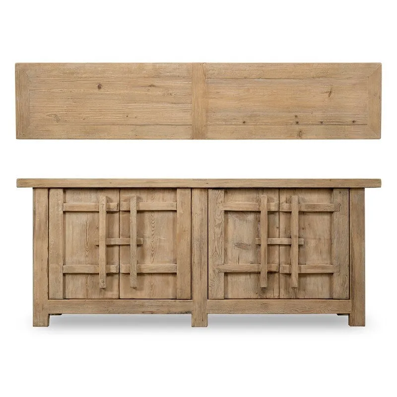 91 Amalfi Patrician Sideboard, Weathered Natural