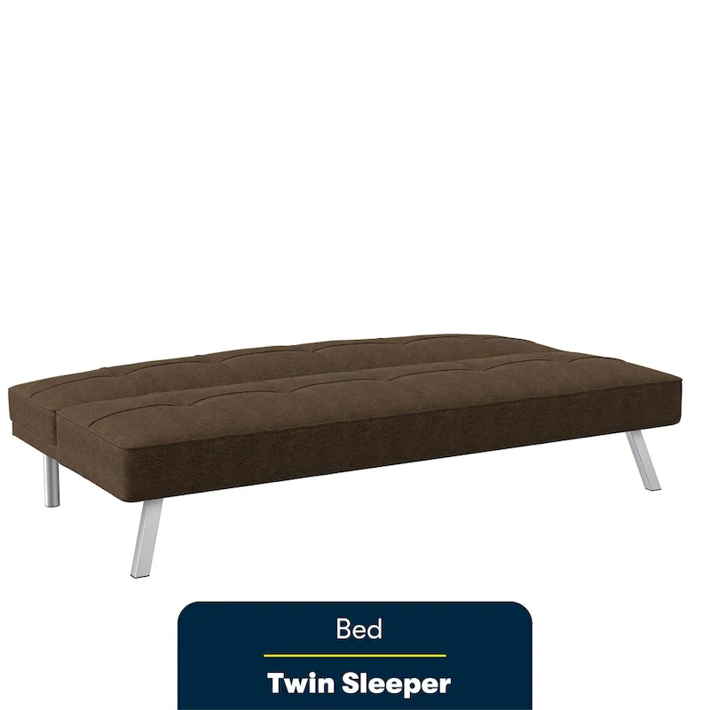 Convertible Sofa with Finger Guard – Sofa, Lounger & Full-Size Bed