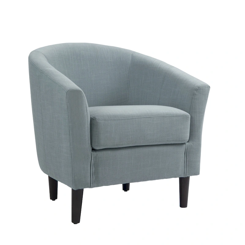 Modern Accent Chair Upholstered Barrel Chair