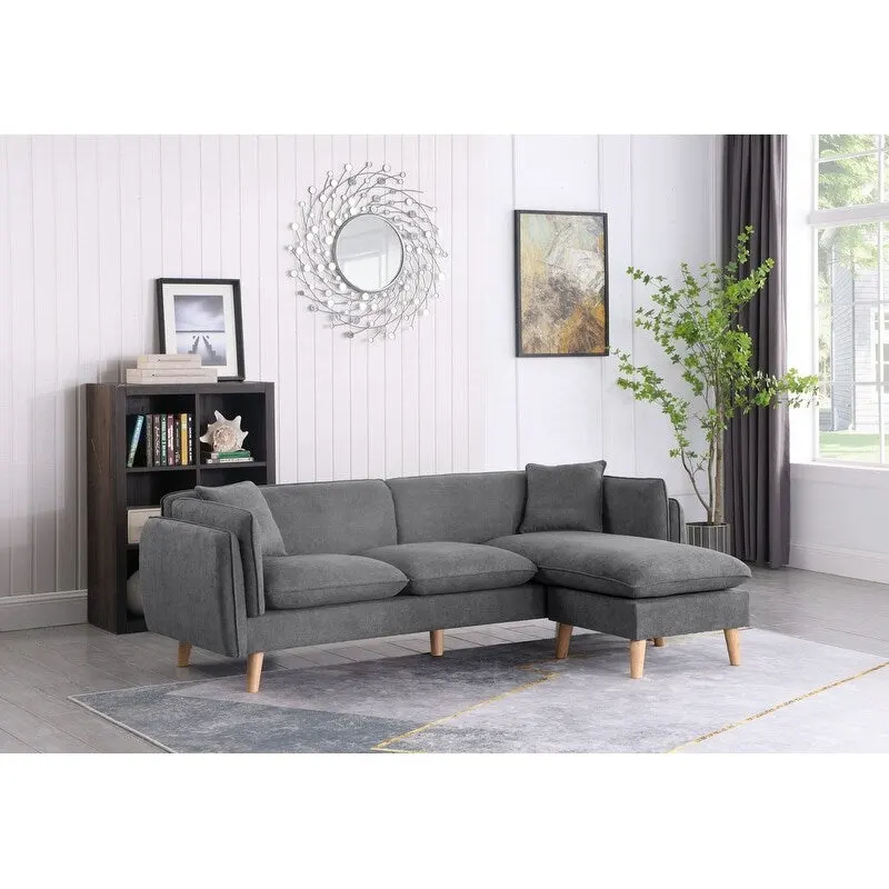 Brayden Fabric Sectional Sofa Chaise