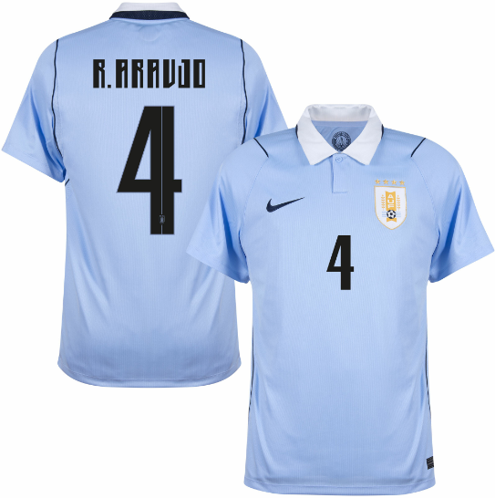 Uruguay Home R. Araujo 4 Jersey 2026-2027