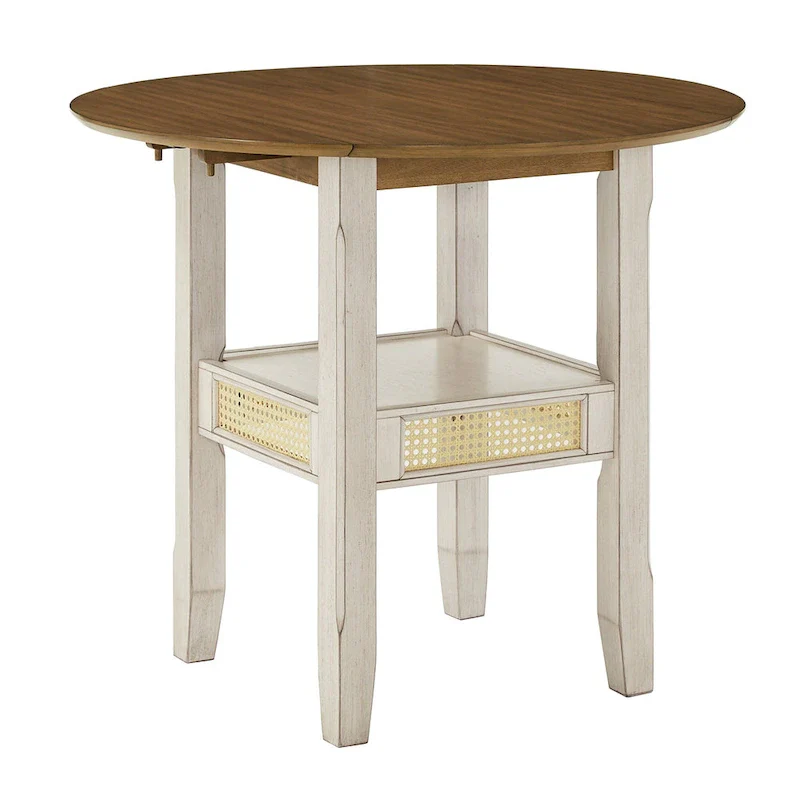 Plaga Cane Accent Dining Table by iNSPIRE Q Classic - 36-inch