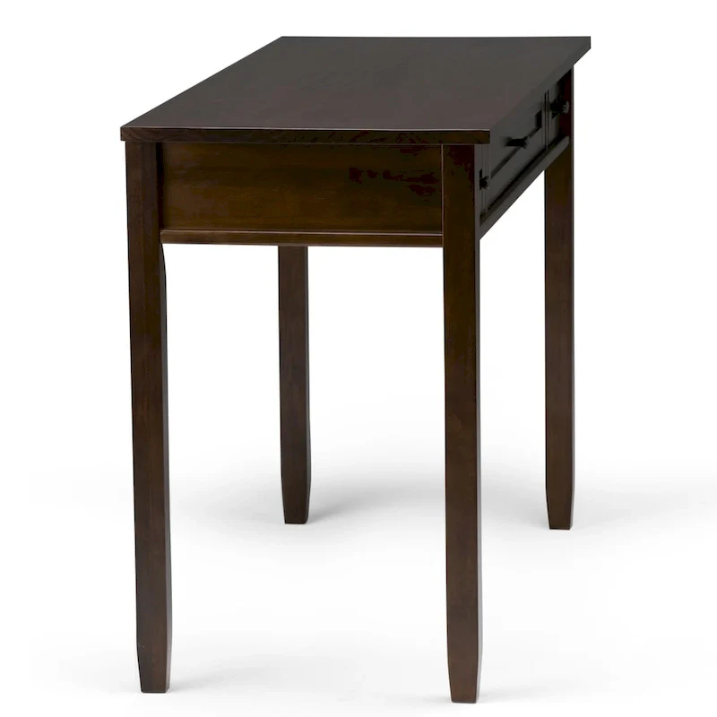 Solid wood transition style desk