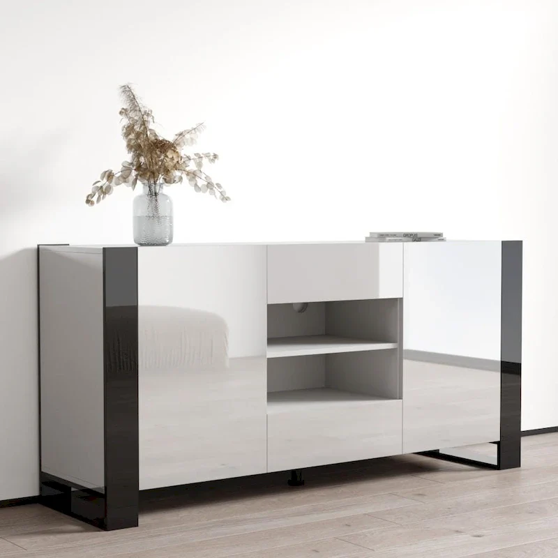 Woody Modern 64.5-inch Sideboard Buffet