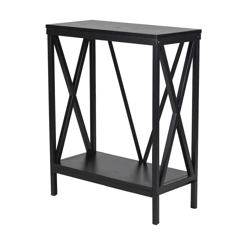 Black X-Frame Steel Aquarium/Terrarium Stand, 1-Tank, 20 Gal