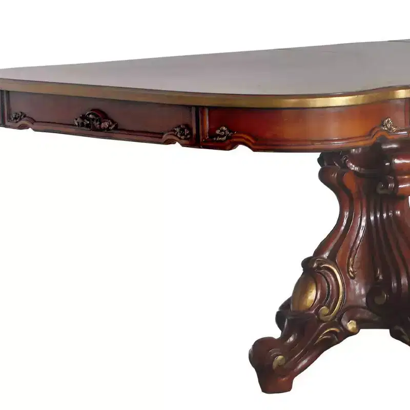 Picardy 120" Dining Tables Honey Oak - Acme Furniture