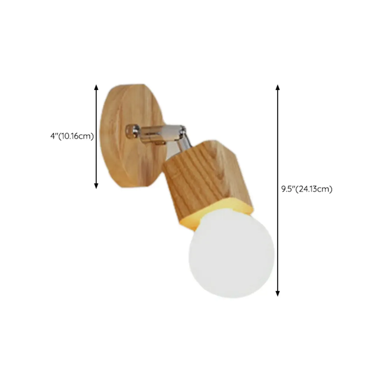 3-Light Modern Wooden Linear LED Vanity Lights