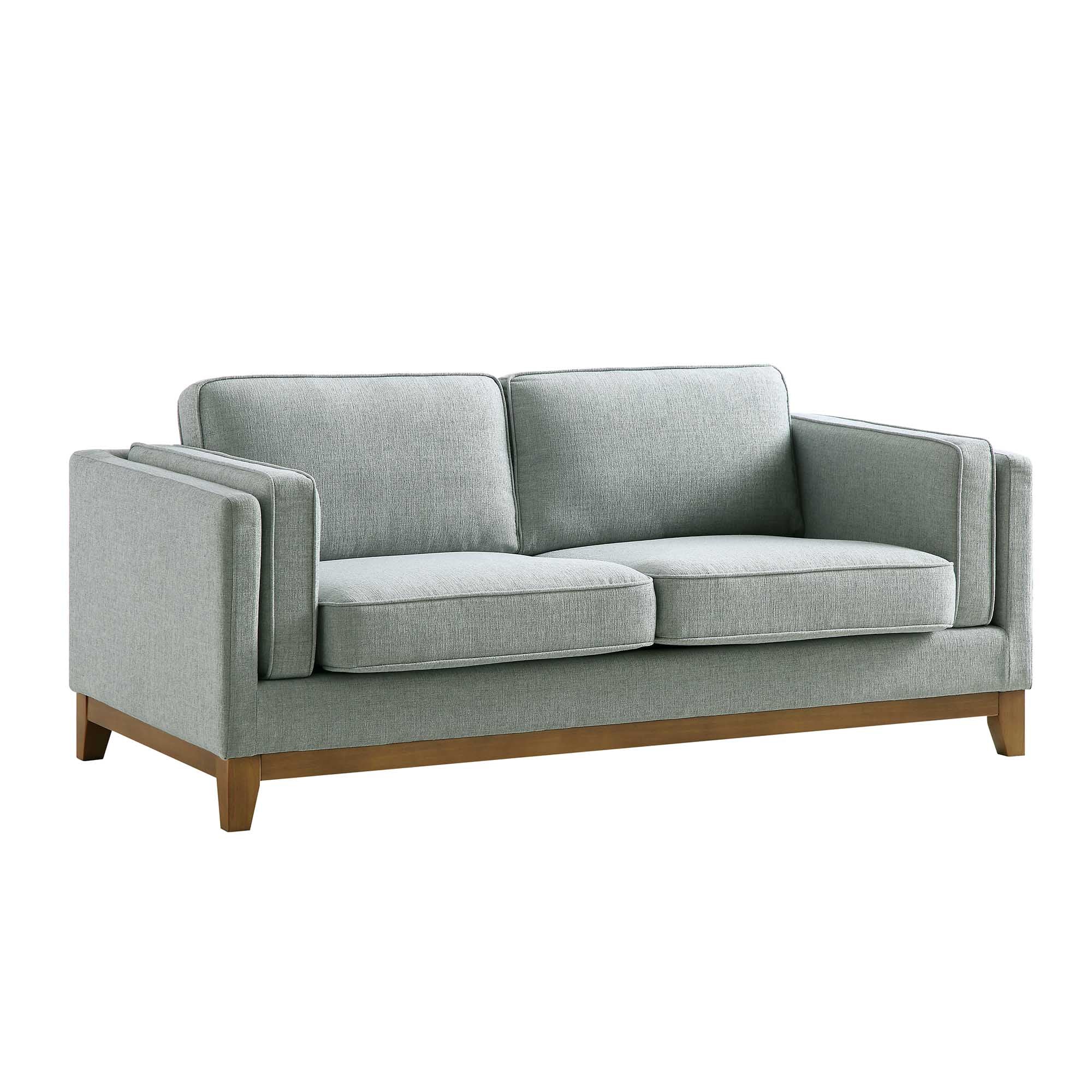 Sage Fabric Sofa, 2-Seater